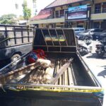 Polres Lumajang Ungkap Sindikat Pencurian Rel Kereta Api, 3 Tersangka Diamankan