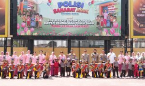 Polresta Sidoarjo Kenalkan Tugas Polisi Melalui Program Polisi Sahabat Anak