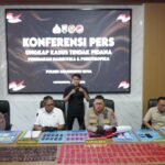 Telusuri Peredaran Penyalahgunaan Narkotika, Polres Mojokerto Kota Berhasil Amankan Terduga Kurir 330 Catride Vape