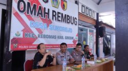 Perkuat Kamtibmas Berbasis Musyawarah, Ditbinmas Polda Jatim Asistensi Omah Rembug di Polres Gresik