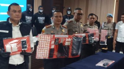 Jogo Perak Bergerak! 27 Tersangka Narkoba Diciduk, Sabu 1,01 Kilogram Disita